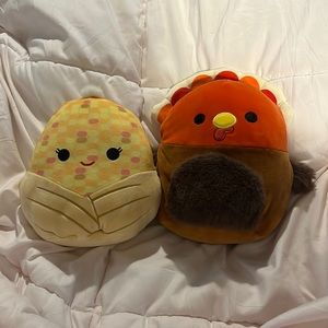 Thanksgiving duo! Cornelias and Ulana 8” Squishmallow